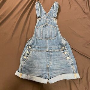 OLD NAVY WOMENS DENIM OVERALLS XS